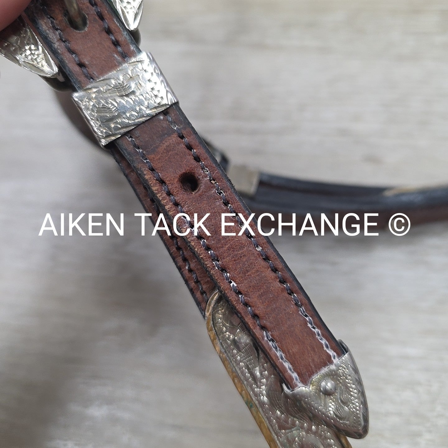 One Ear Headstall, Brown, No Reins
