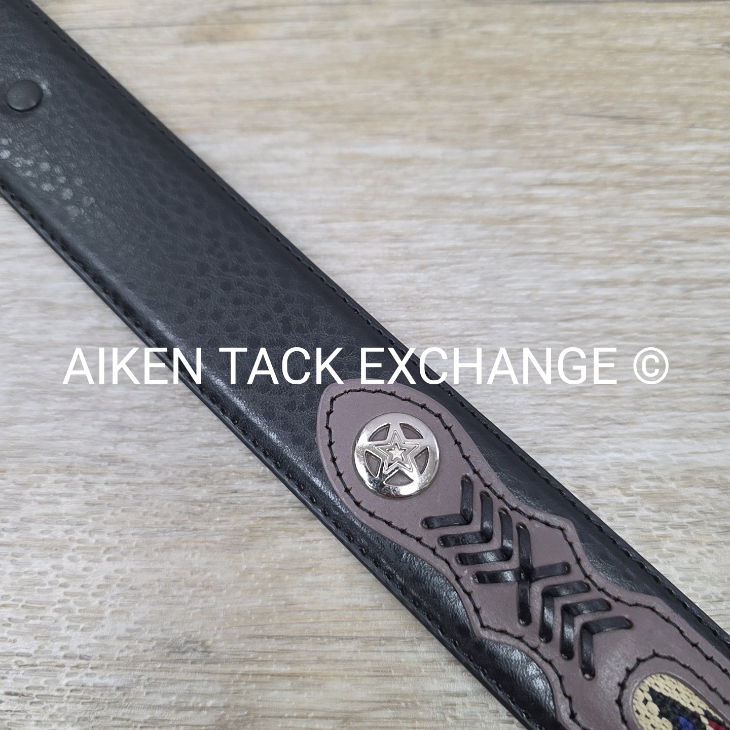 Leather Belt, Size Medium (34 - 36)