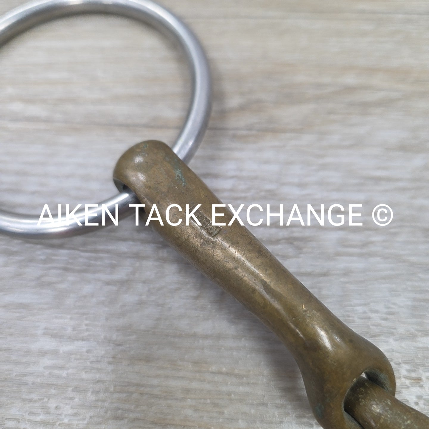 Herm Sprenger KK Single Joint Balkenhol Single Joint Loose Ring Bit 5.25"