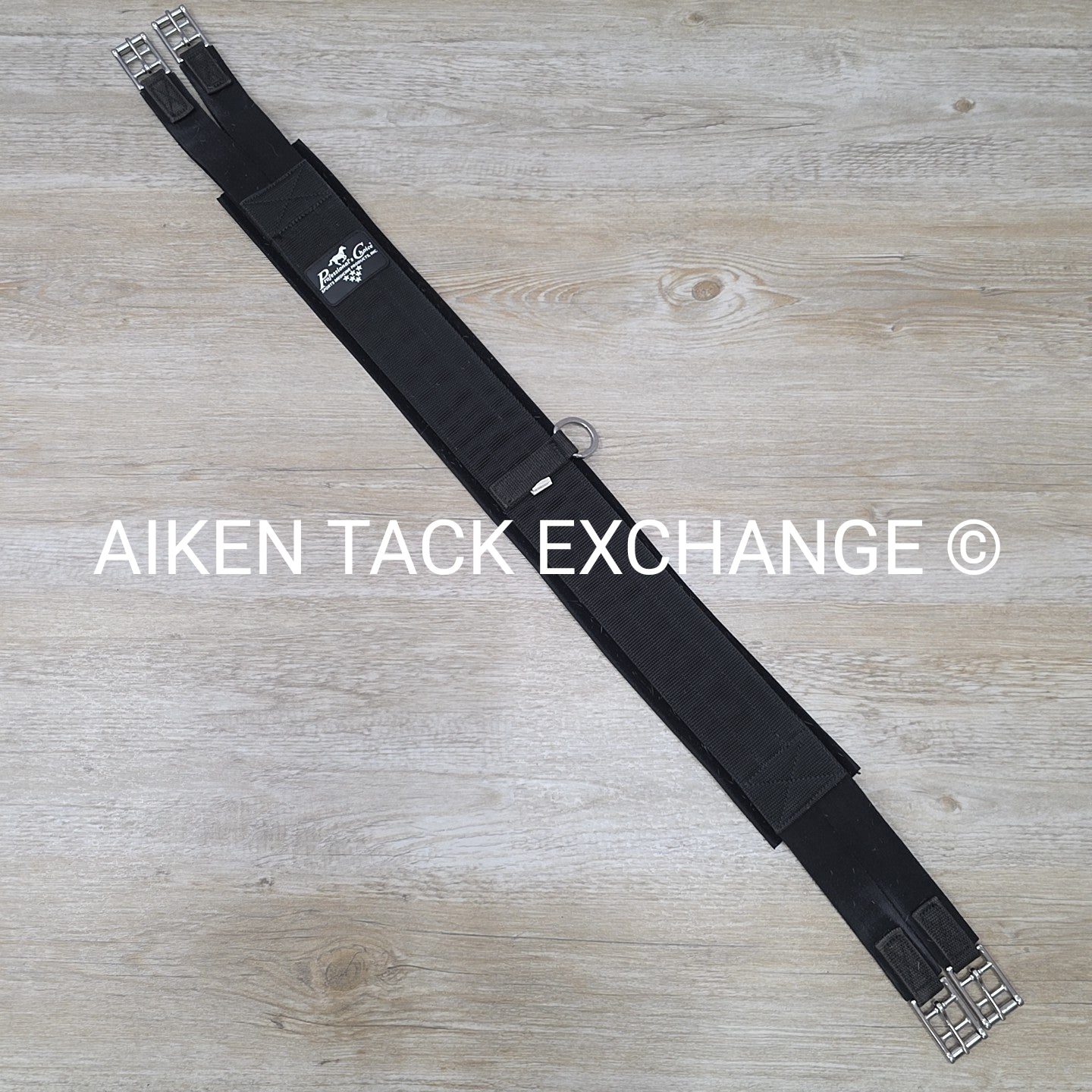 Professional's Choice SMx Girth with Double End Elastic, Black, 46"