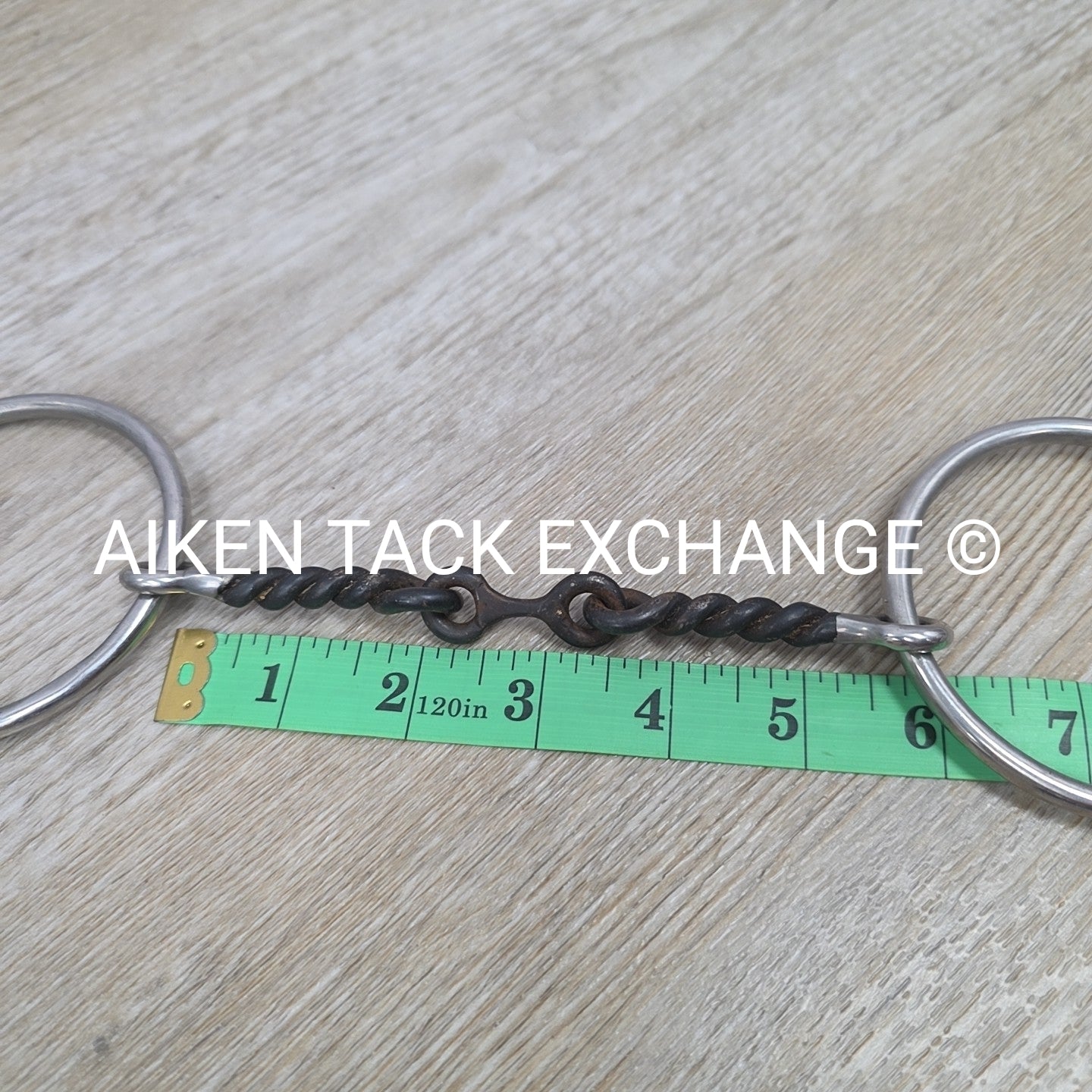 Loose Ring Sweet Iron Twisted Wire Dog Bone Bit 5.5"