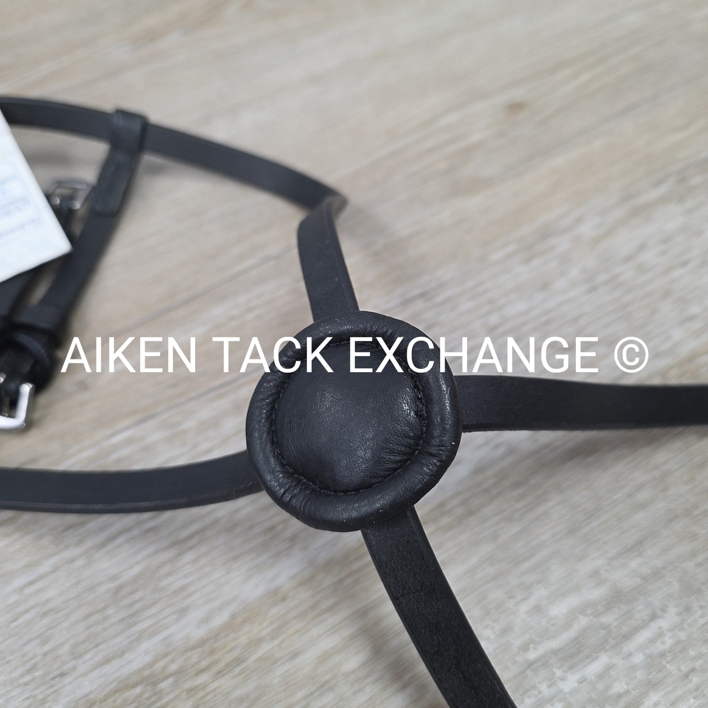 Passier Exchangeable Figure 8 Noseband, Black, Size Full