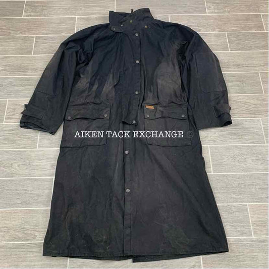 Outback Trading Oilskin Duster Coat, Size Large