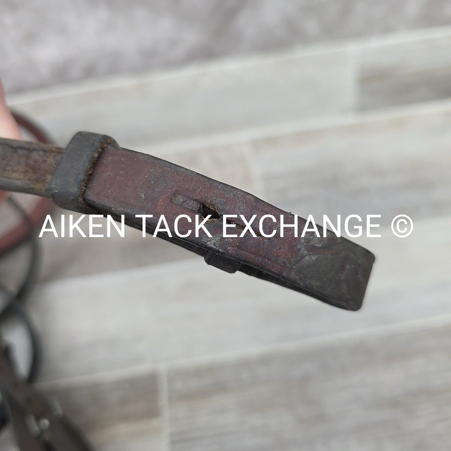 Various Brands Flash Bridle, No Reins, Brown, Size Full