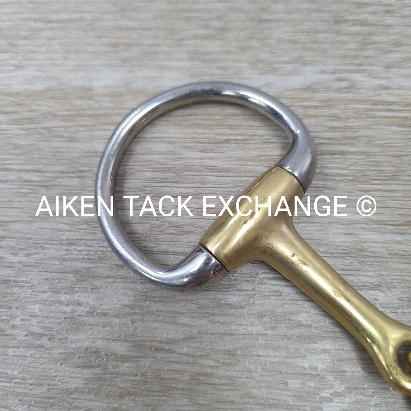 Neue Schule Tranz Angled Lozenge Eggbutt Bradoon Bit 4.75"