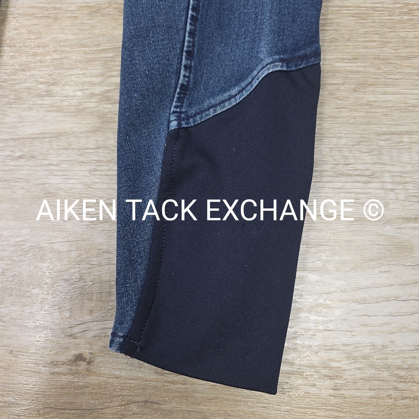 Horze Silicone Grip Full Seat Denim Breeches, Women's 24