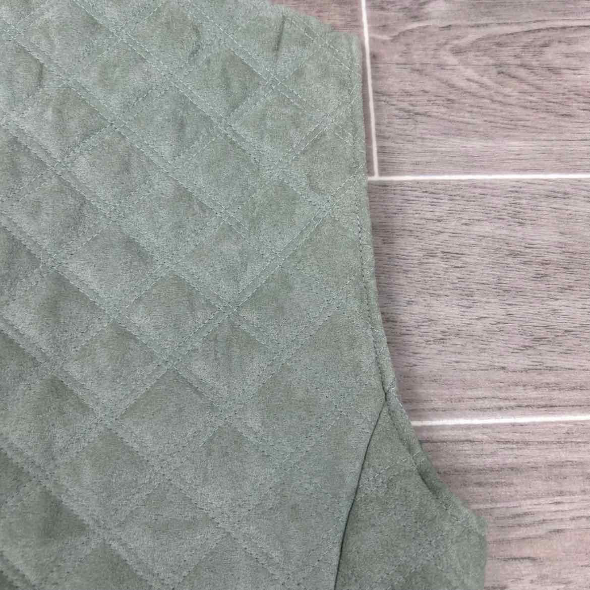 PRI Micro-Suede Quilted Vest, Size Large