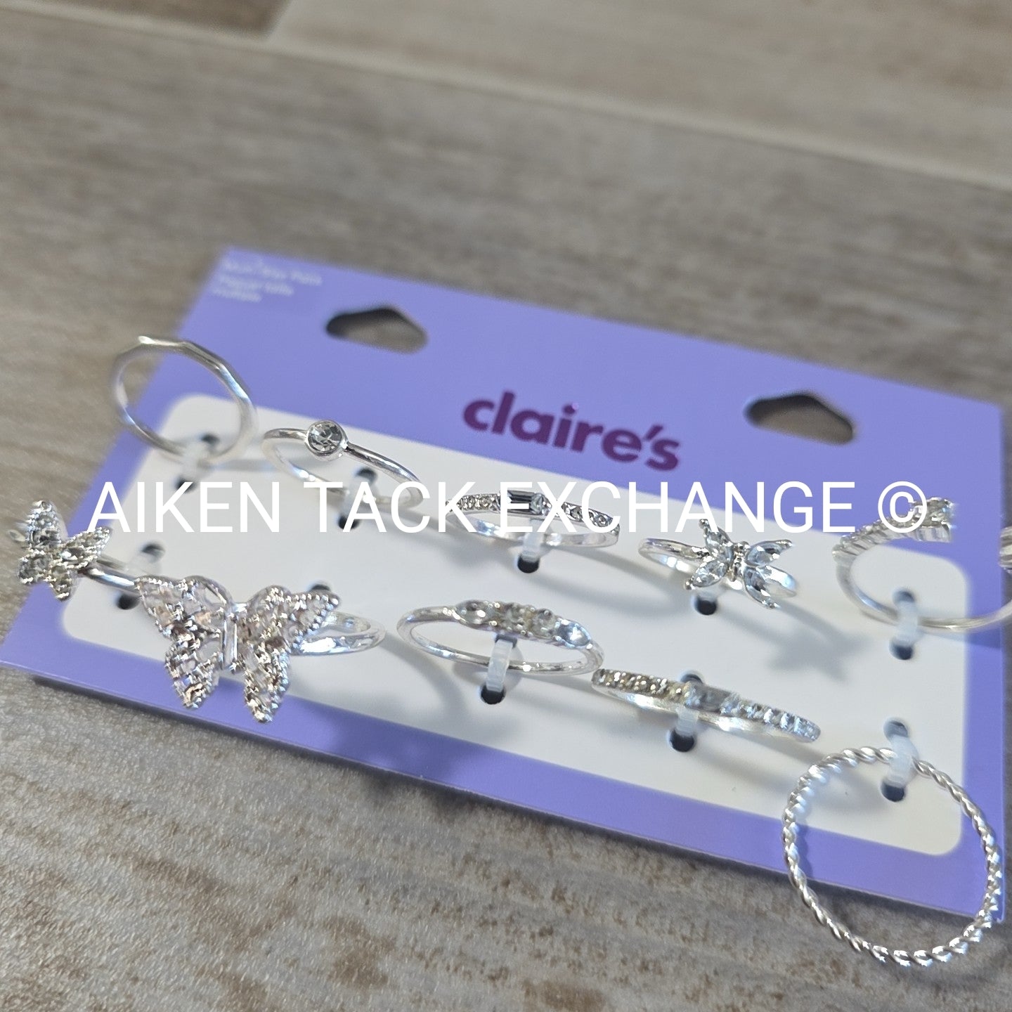 Claire's Ring Set - Various Sizes, 10 Total