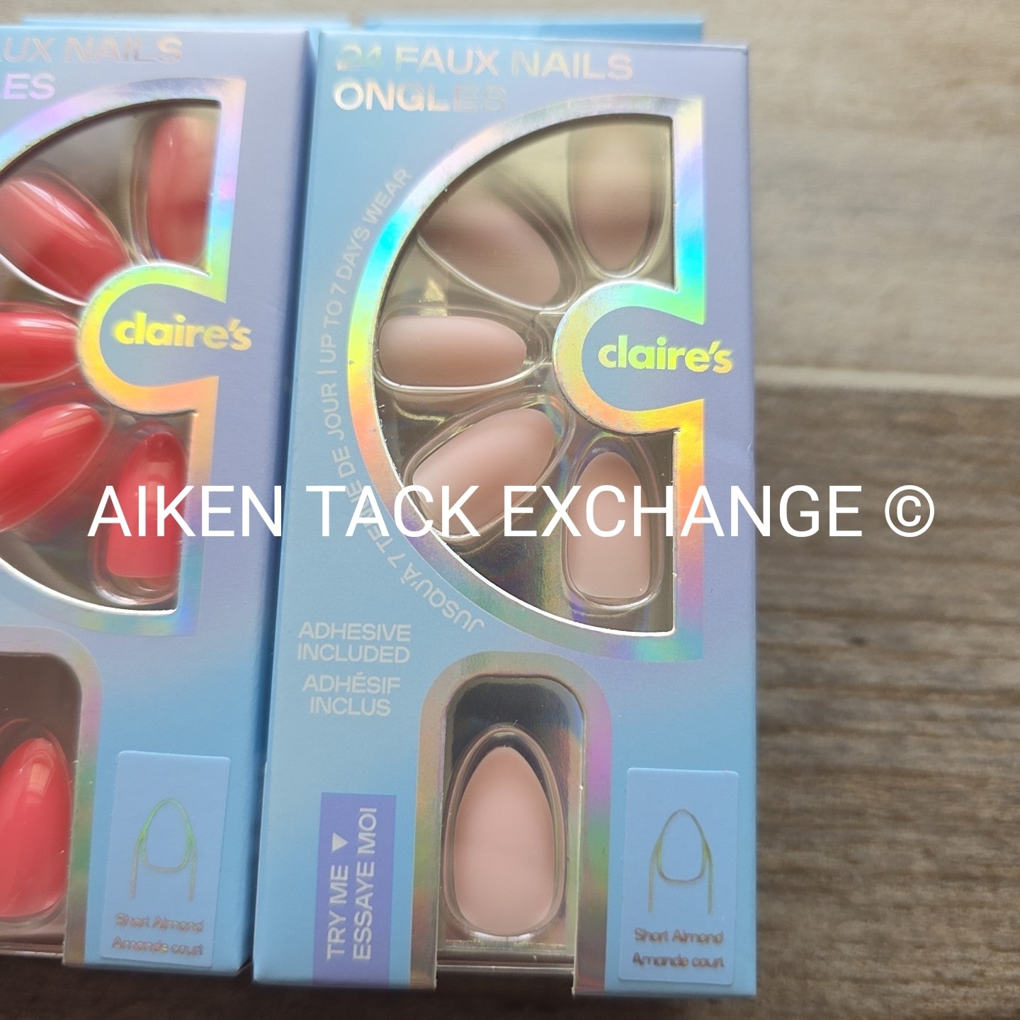Claire's Press-On Nails (2 Sets) - 24 Count Each (48 Total)
