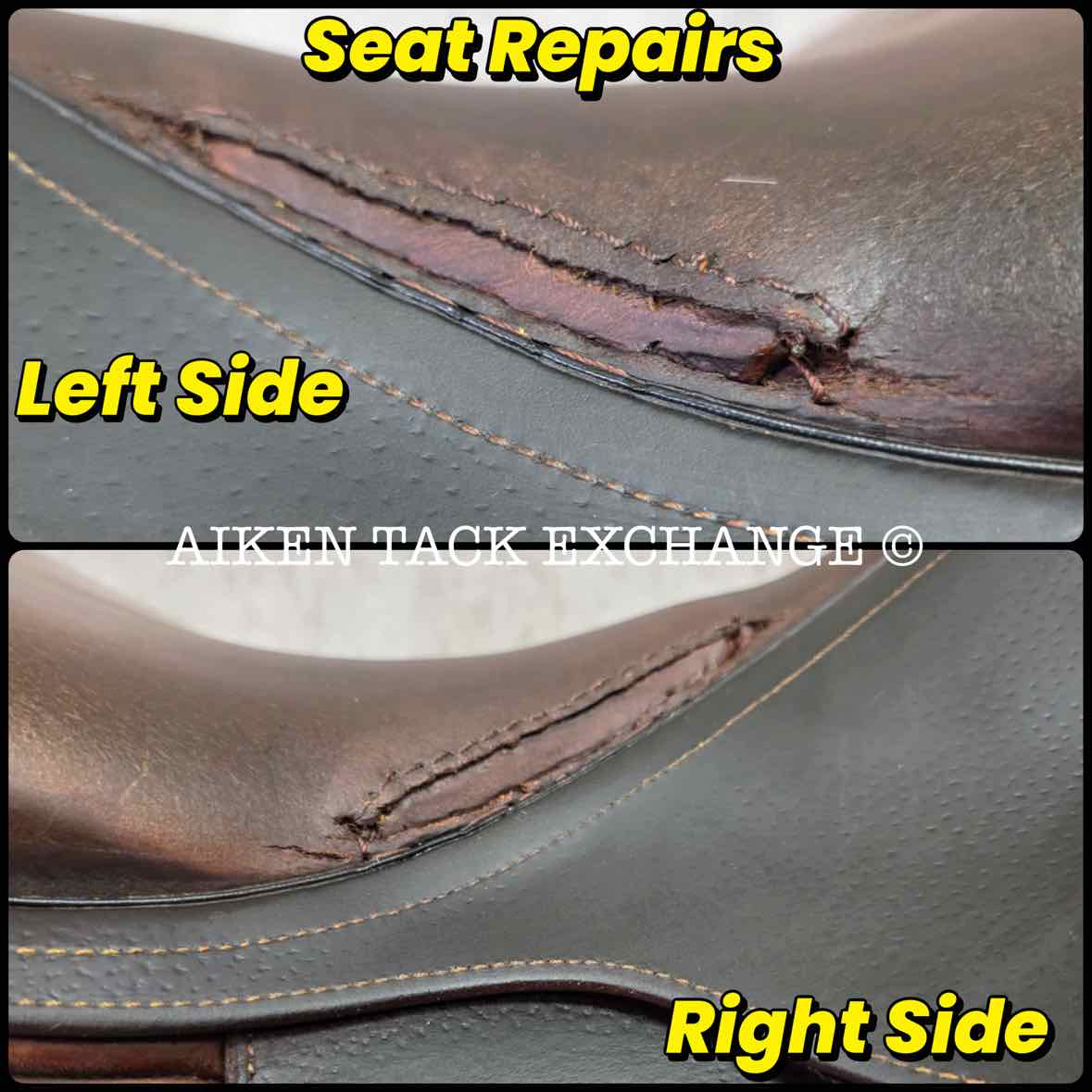 2010 CWD SE01 Close Contact Jump Saddle, 17" Seat, 3L Flap, Medium Wide Tree, Foam Panels