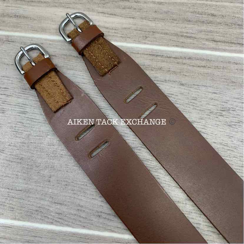 Garter Jodhpur Straps, Brown, Size Small, Brand New