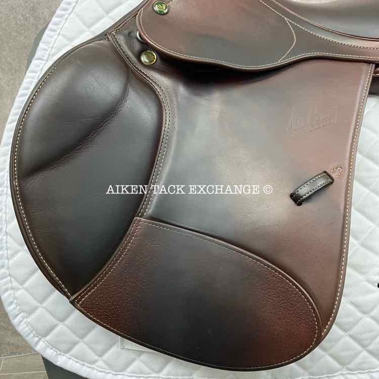 **SOLD** 2007 Prestige Nona Garson Elite Close Contact Jump Saddle, 17" Seat, 33 Tree - Medium (Adjustable), Foam Panels