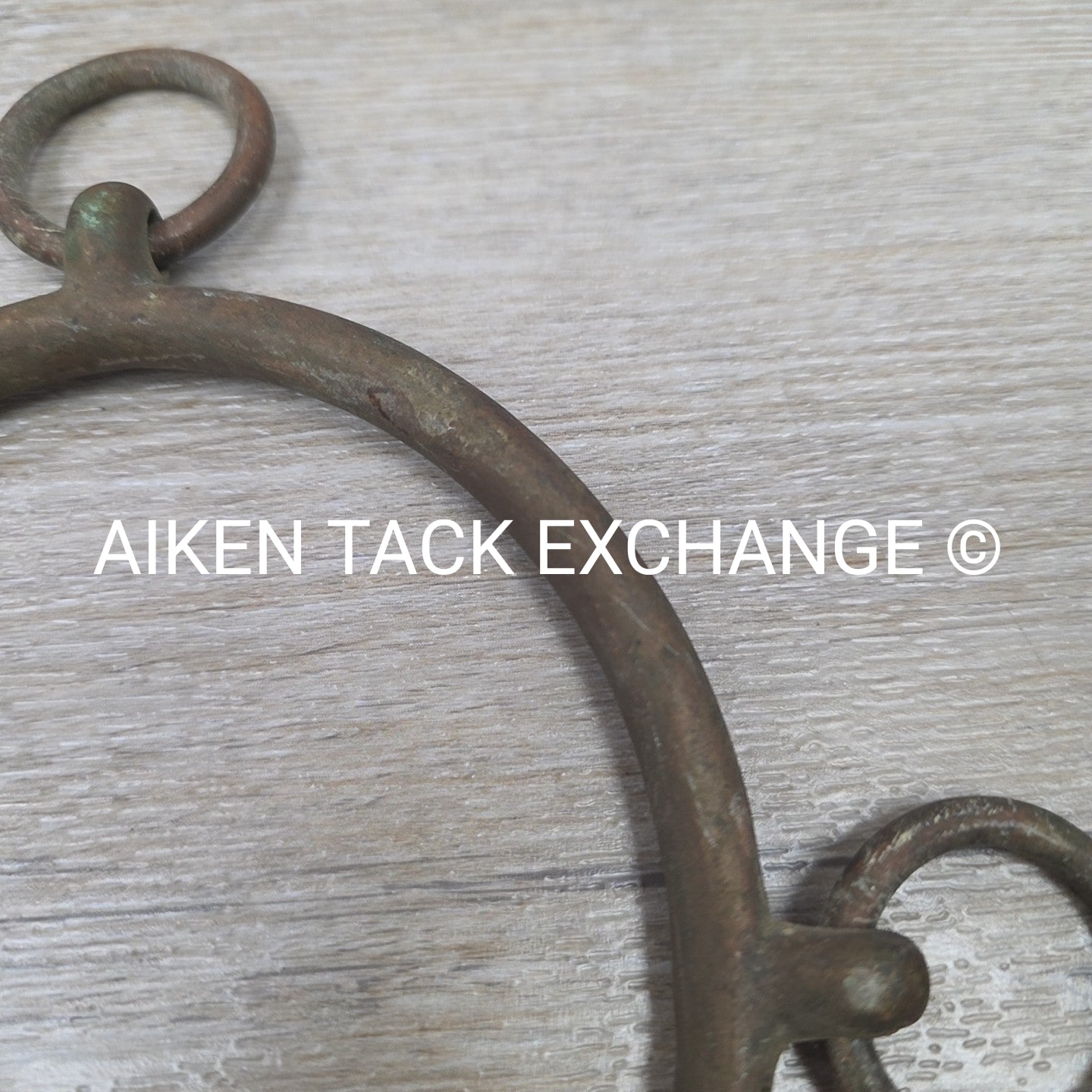 Chifney Anti Rearing Lead Bit, Straight Mouth, Solid Brass
