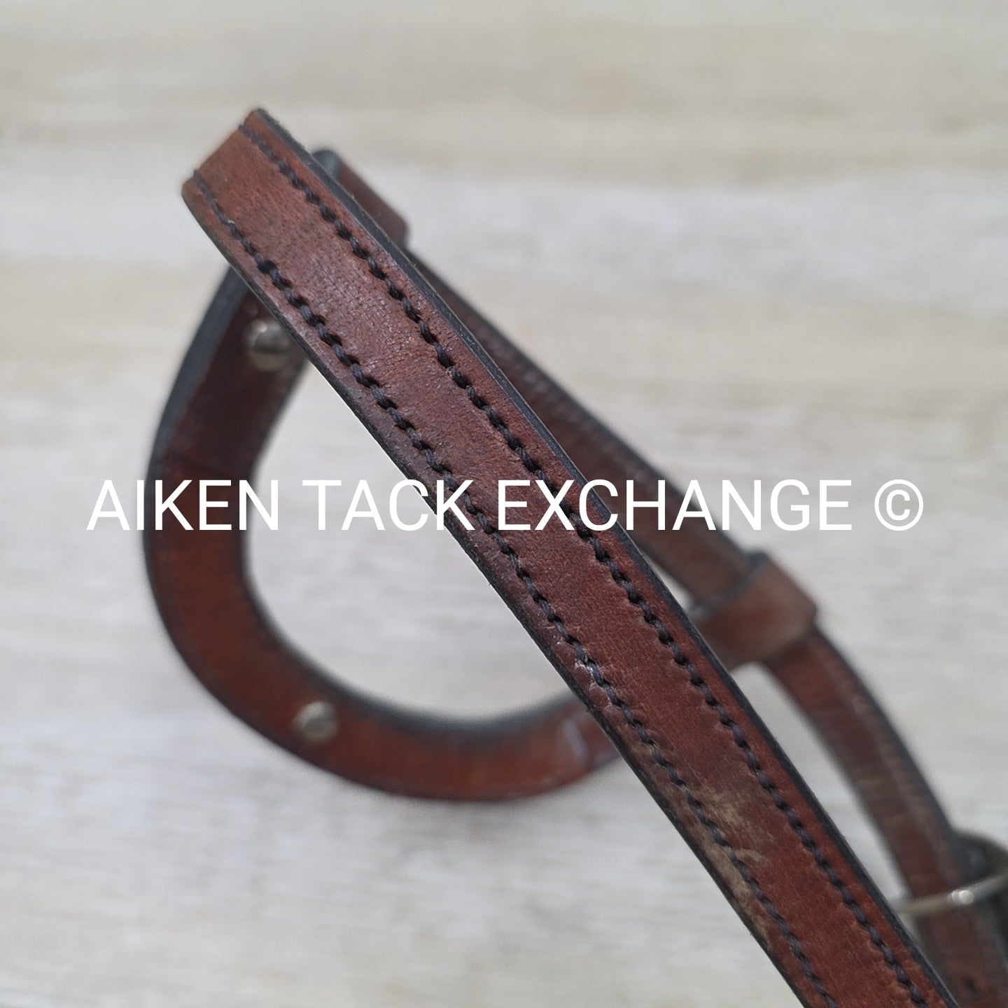 One Ear Headstall, Brown, No Reins