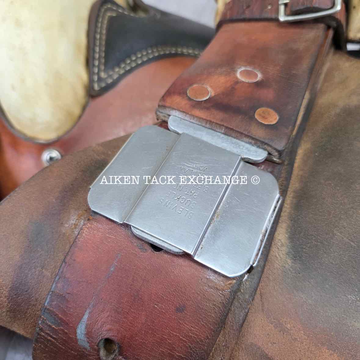 AMB Western Saddle, 16" Seat, Wide Tree - Full QH Bars