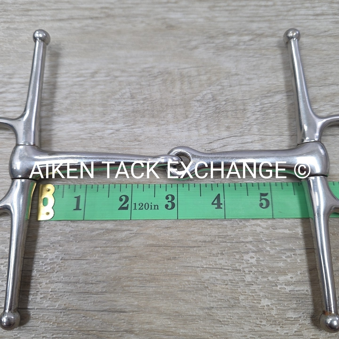 State Line Tack Single Joint Full Cheek Bit 5.5"