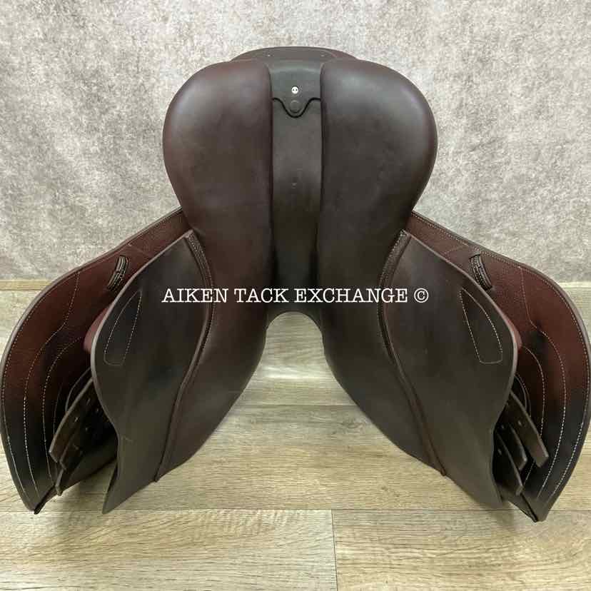 2022 CWD SE01 Close Contact Jump Saddle, 16.5" Seat, 2L Flap, Medium Tree, Foam Panels, Full Buffalo Leather
