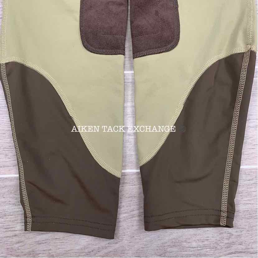 Noble Outfitters Balance Knee Patch Tights, Size Medium