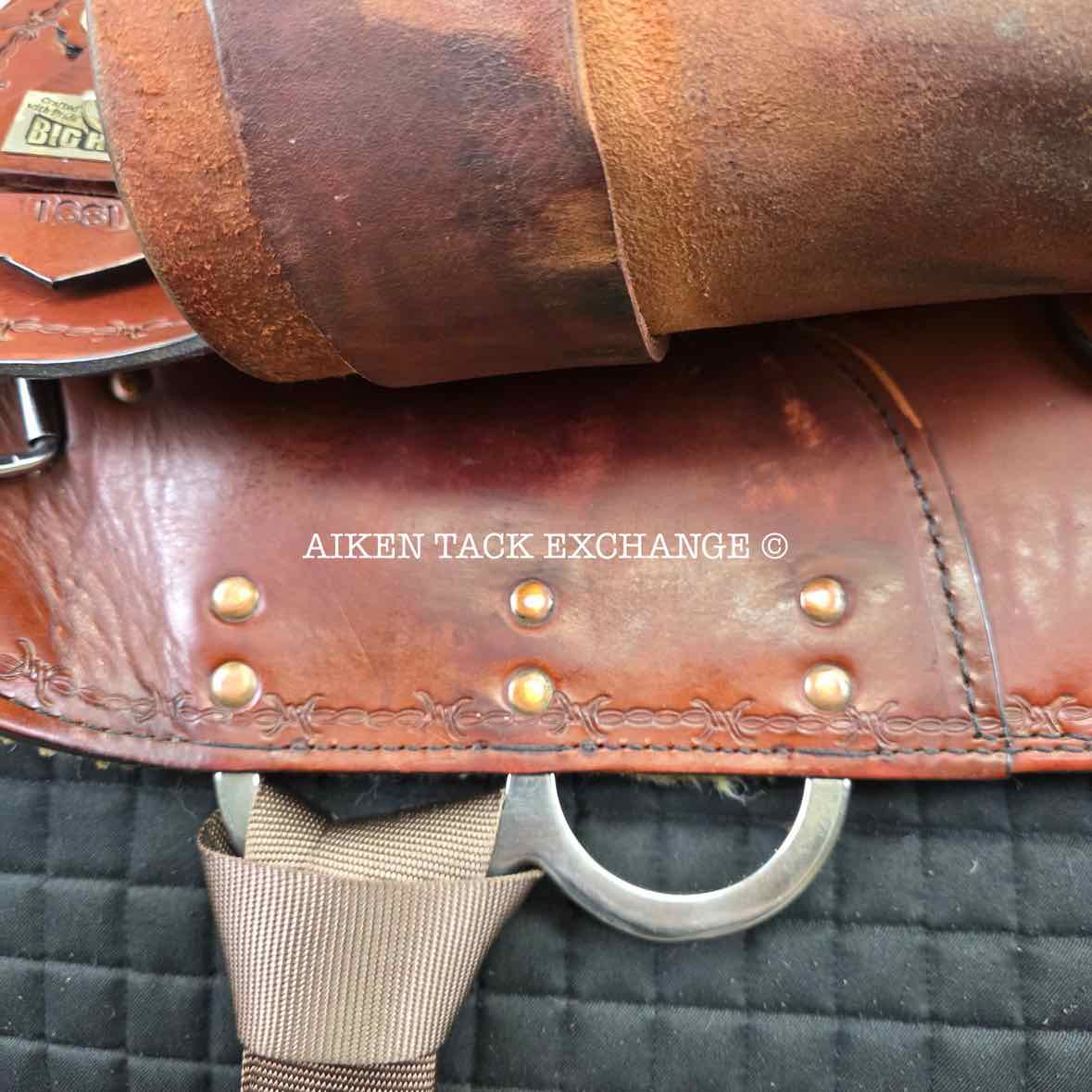Big Horn 1681 Haflinger Western Saddle, 16" Seat, Wide Plus Tree