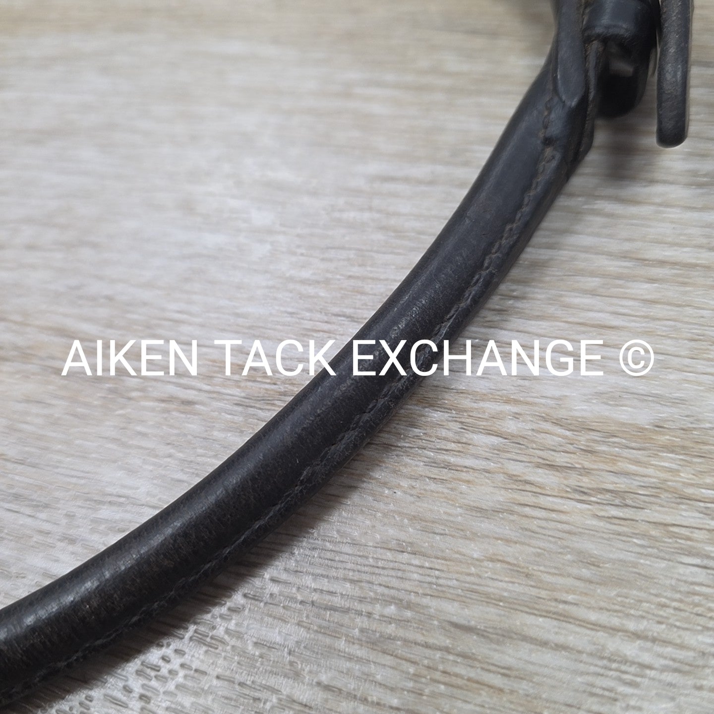 Rolled Leather Saddle Grab Strap Bucking Strap