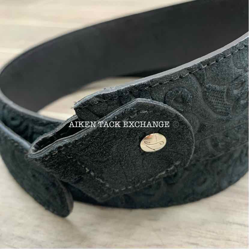 Tailored Sportsman Wide Leather Belt, No Buckle, Medium