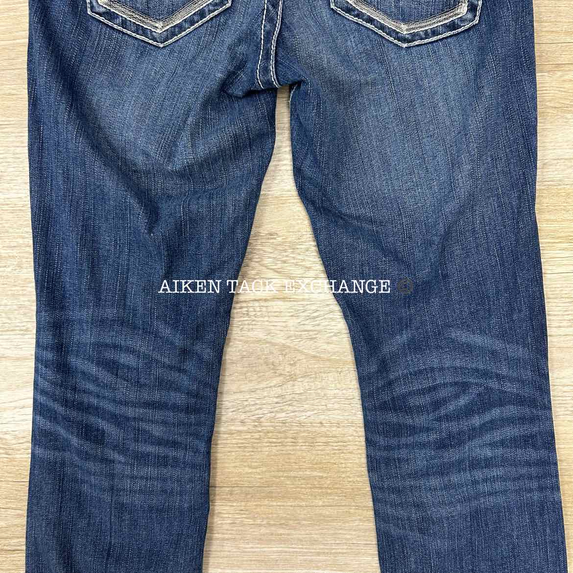 Ariat Mid Rise Straight Cut Jeans, Size 27 Short