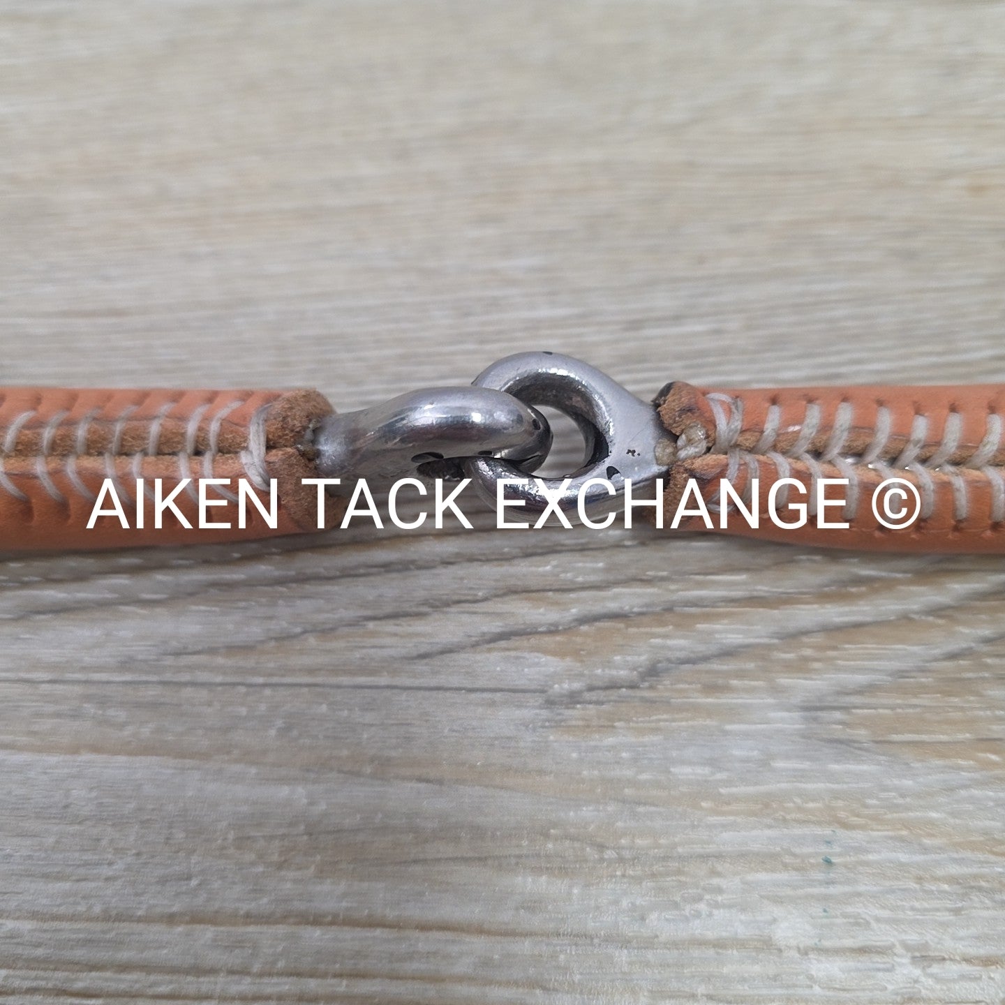 Half Cheek Leather Covered Single Joint Bit 5"