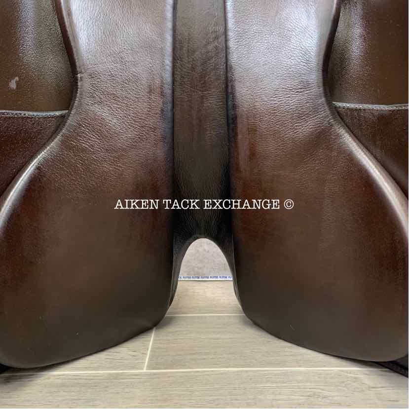 2017 Shively MMX Cut-Back Saddle Seat Show Saddle, 20" Seat, Adjustable Stirrup Bars