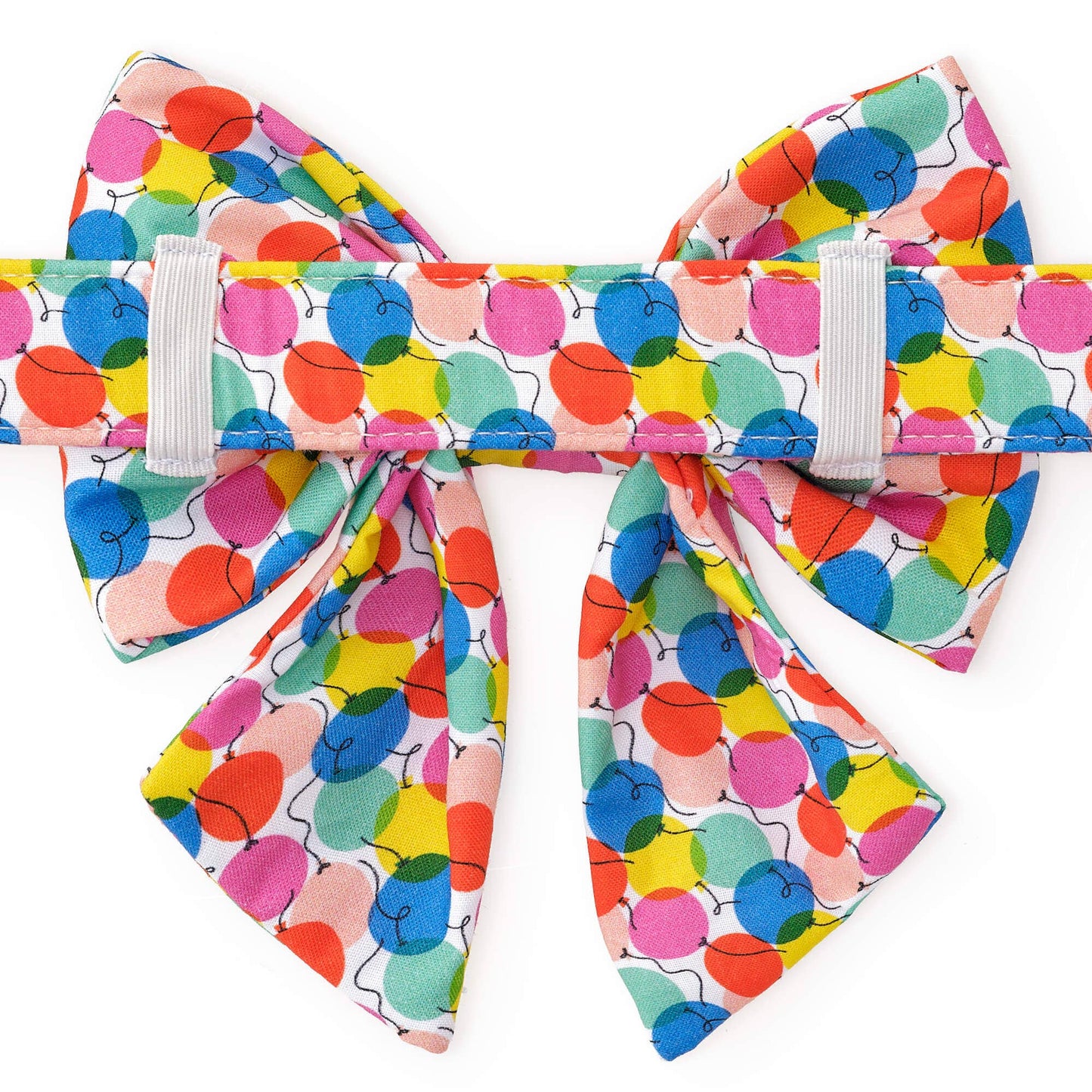The Foggy Dog - Pup, Pup, and Away Birthday Lady Dog Bow: Large