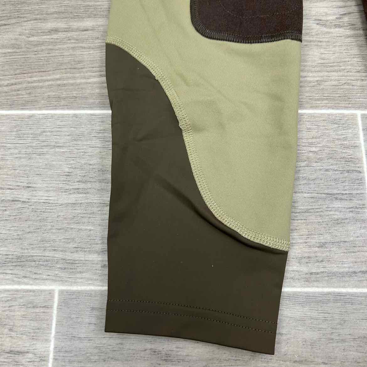 Noble Outfitters Balance Knee Patch Tights, Size Small