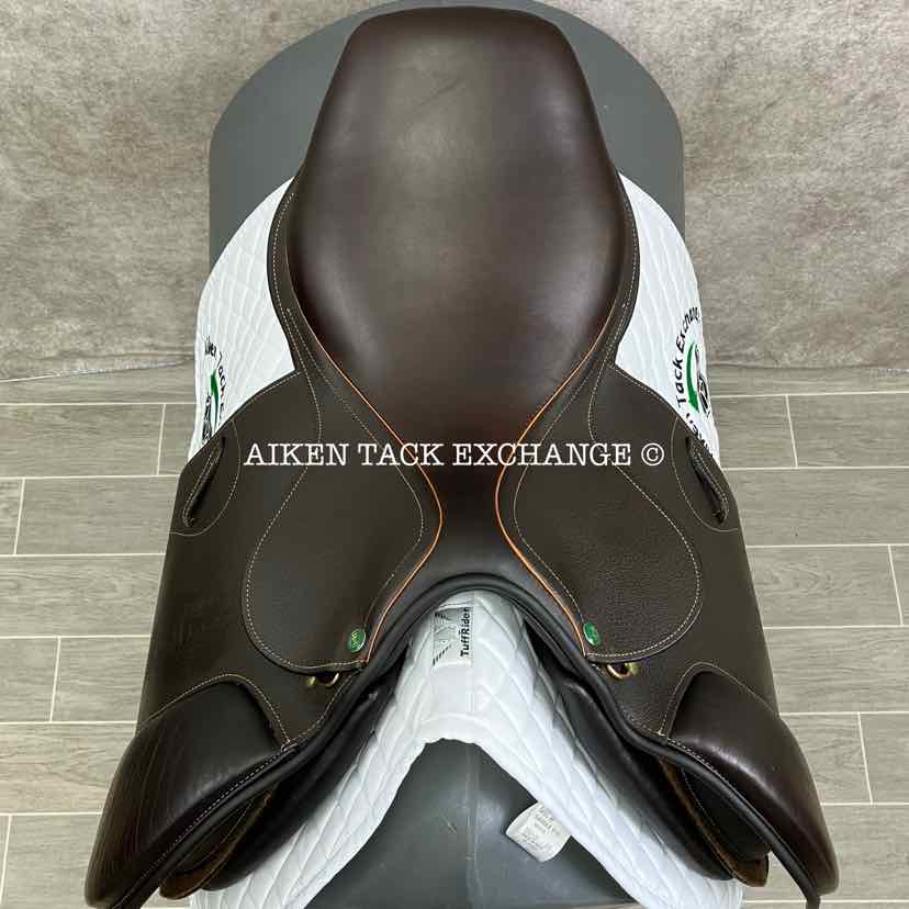 **SOLD** HDR Memor-X Close Contact Jump Saddle, 18.5" Seat, 3.5 Fit - Wide Tree, Foam Panels
