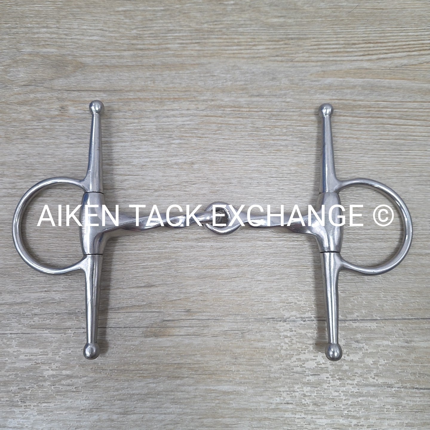 Korsteel Single Joint Twisted Full Cheek Bit 5"