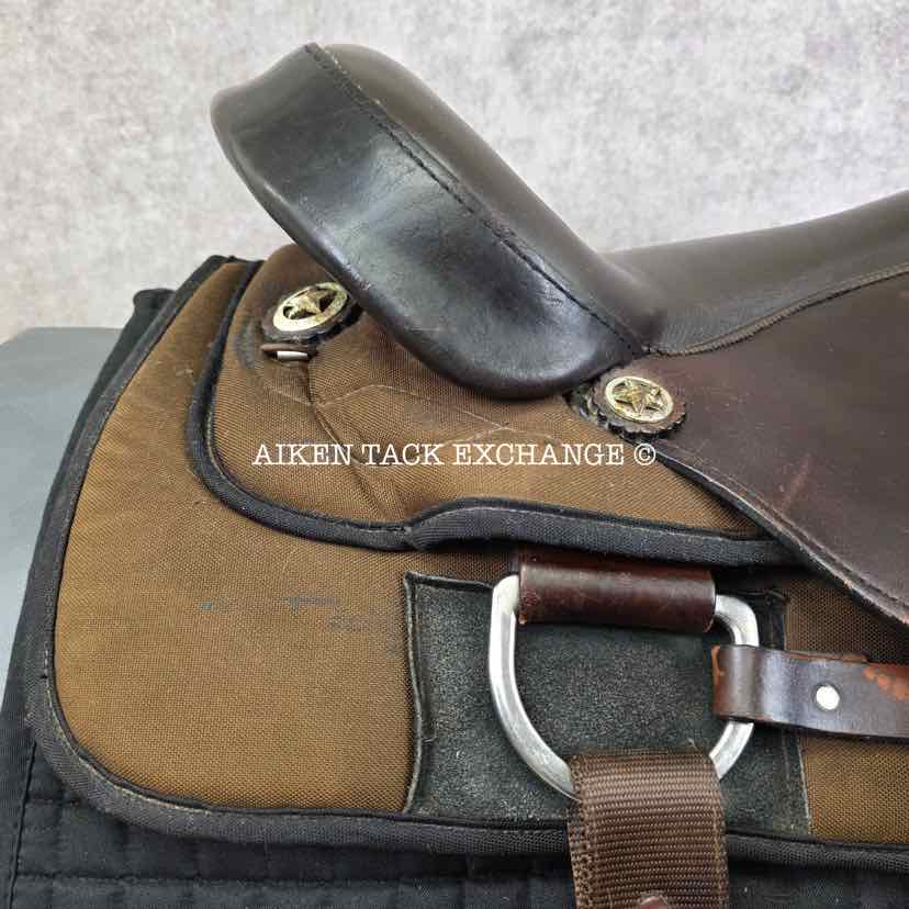 Big Horn 288 Cushion Flex Western Saddle, 16" Seat, Wide Flex Tree - Full QH Bars