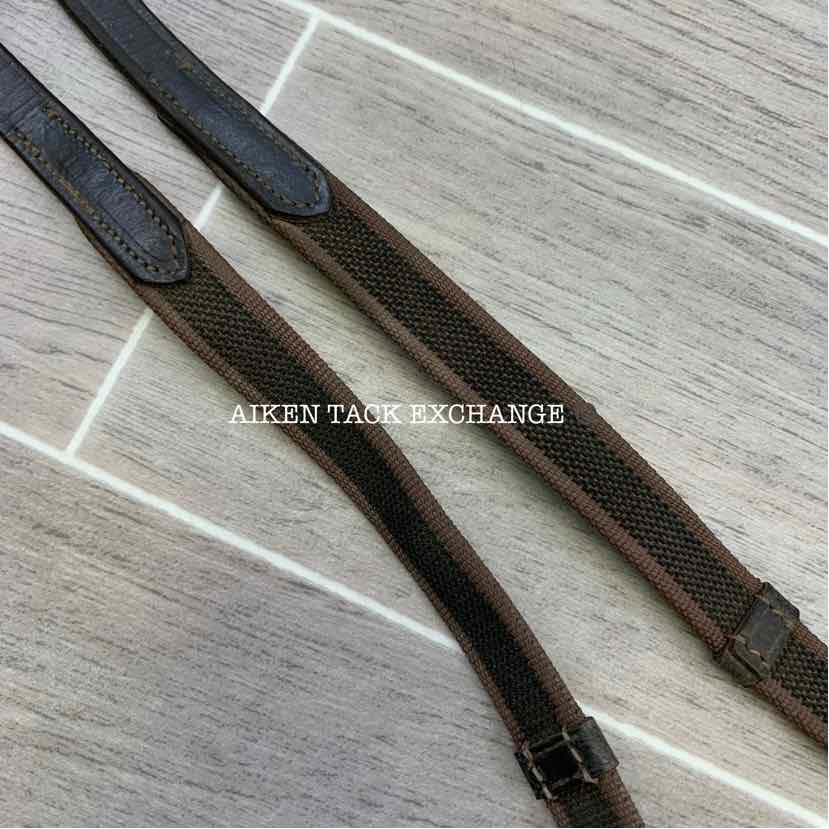 Rubber Grip Continental Reins, Size Full 55"