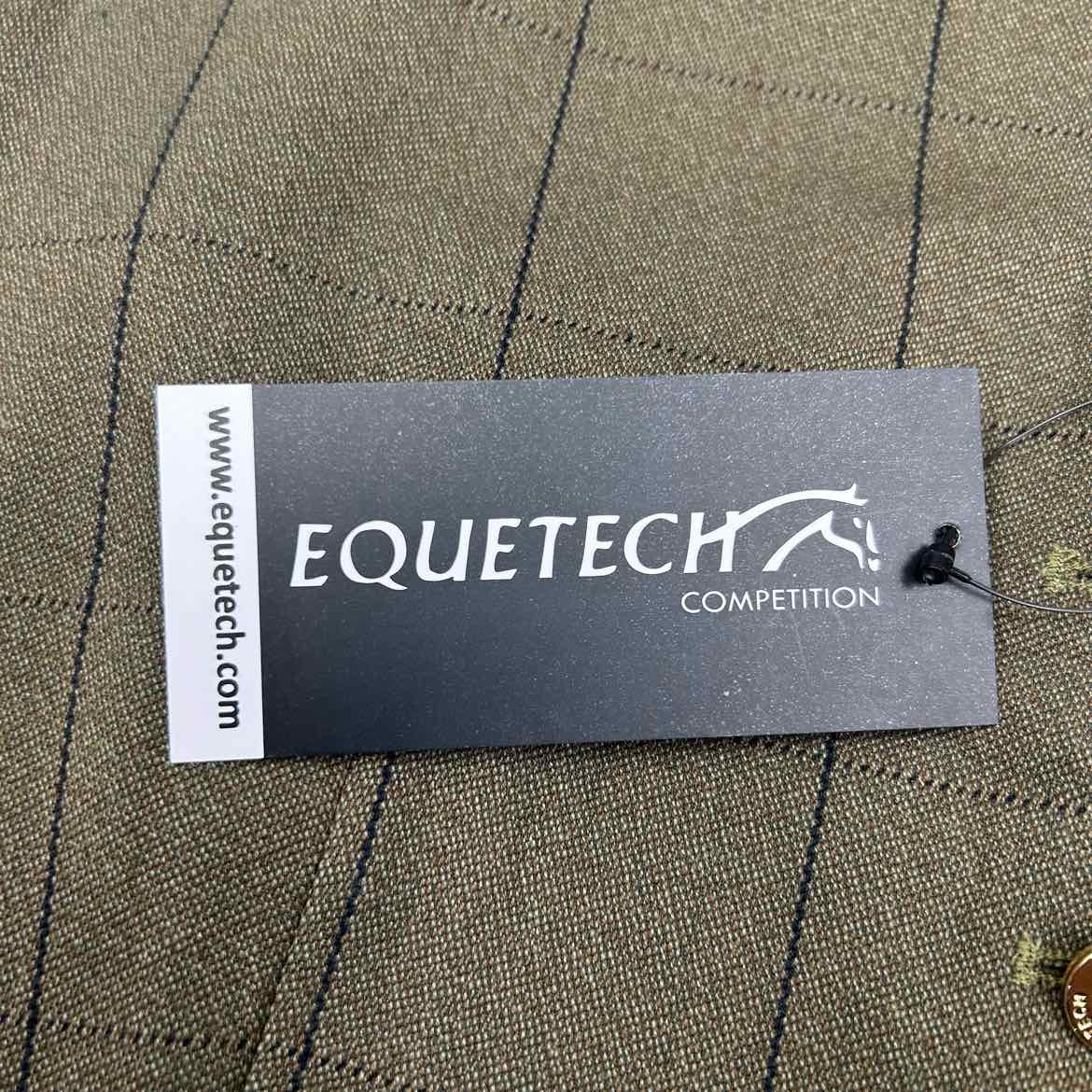 Equetech Bellingham Tweed Waistcoat Vest, Size 8
