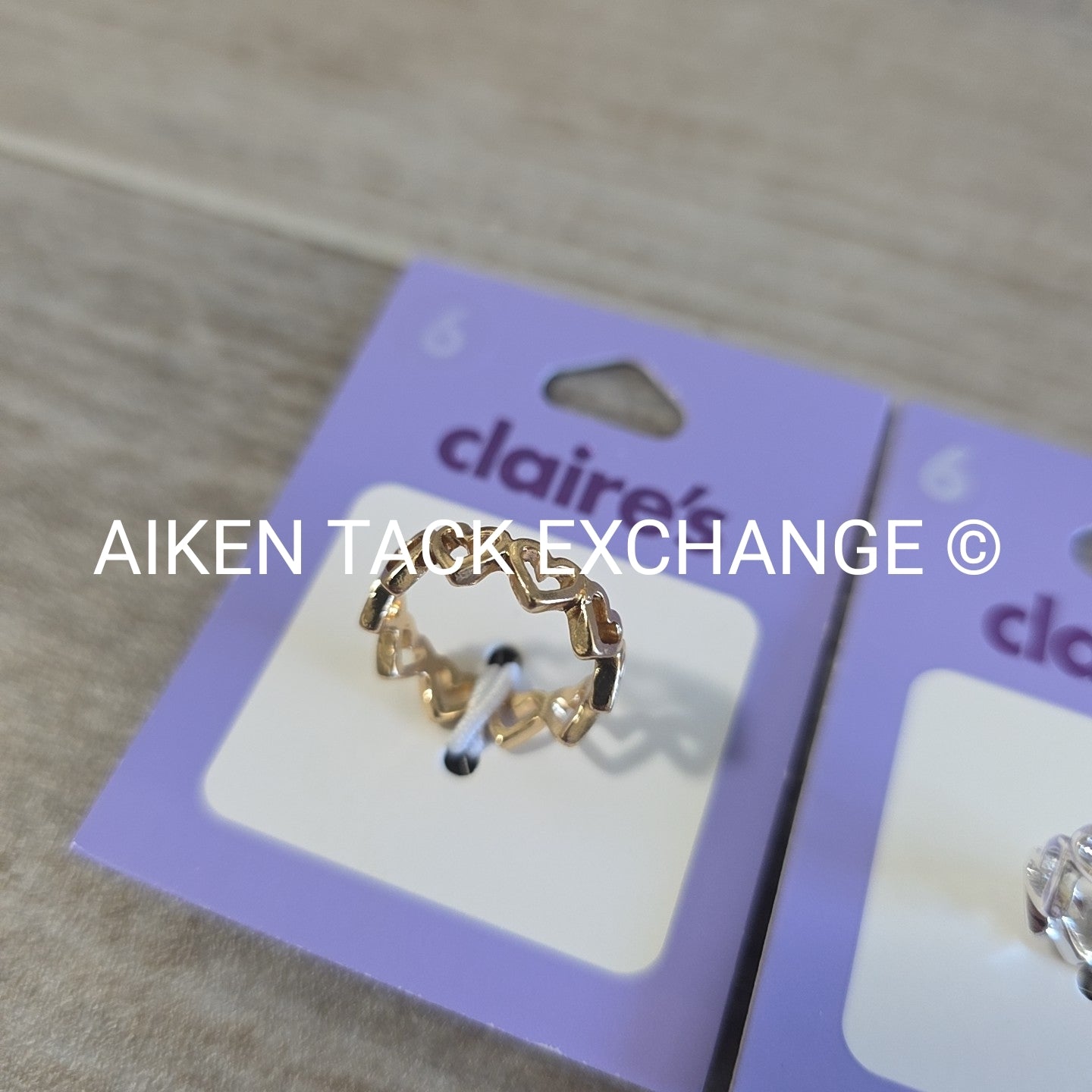 Claire's Rings (2) - Size 6