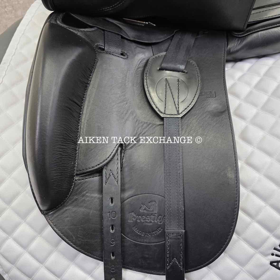 2016 Prestige X-Helen D Dressage Saddle, 17" Seat, 34 Tree - MW, Wool Flocked Panels