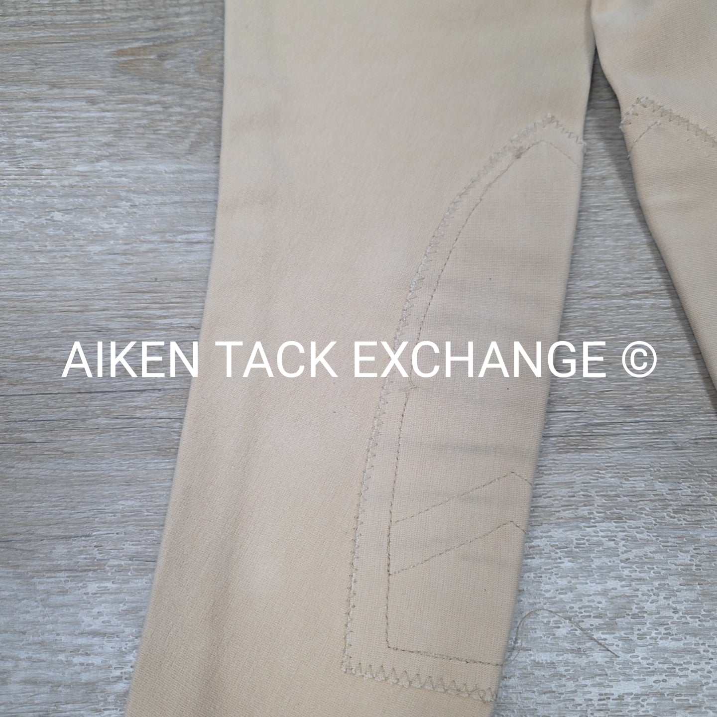 Devon-Aire Pull On Knee Patch Breeches, Size Small