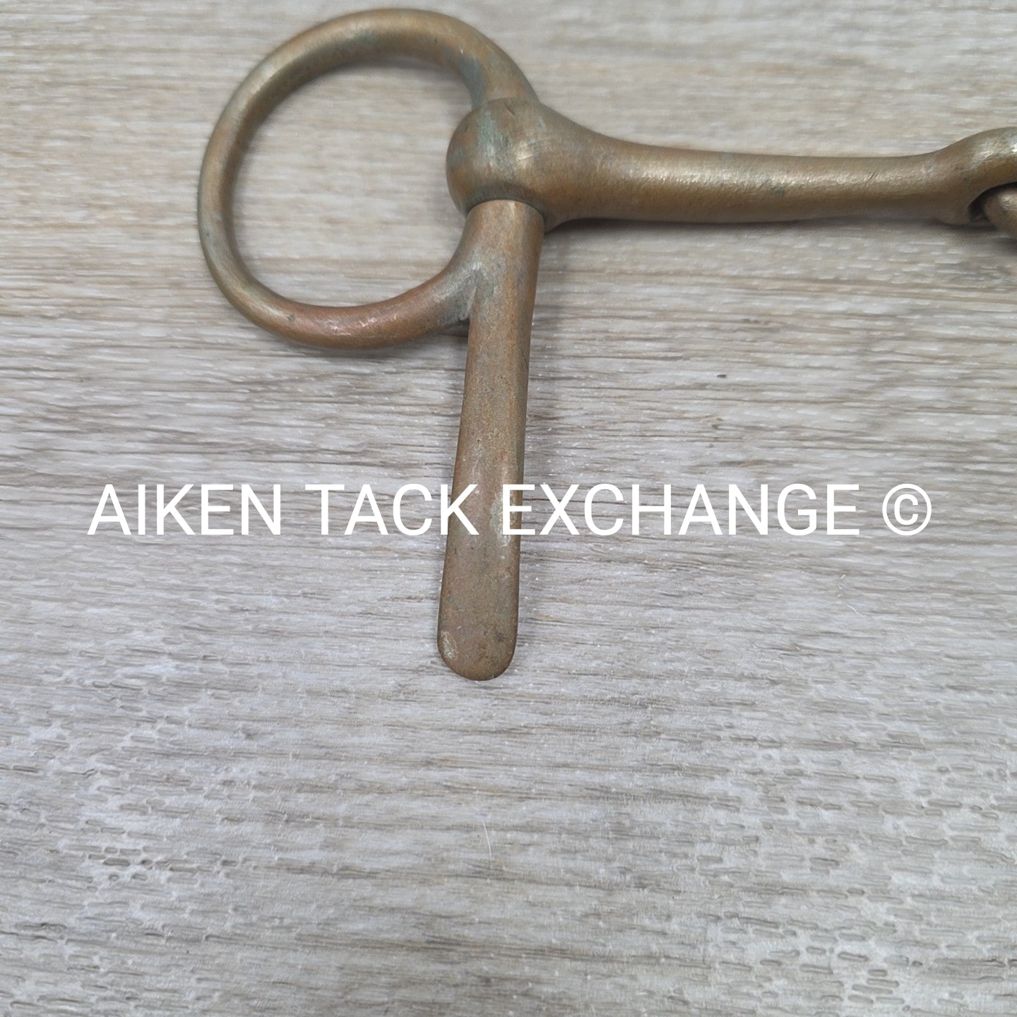 Never Rust Single Joint Half Cheek Bit 4.75"