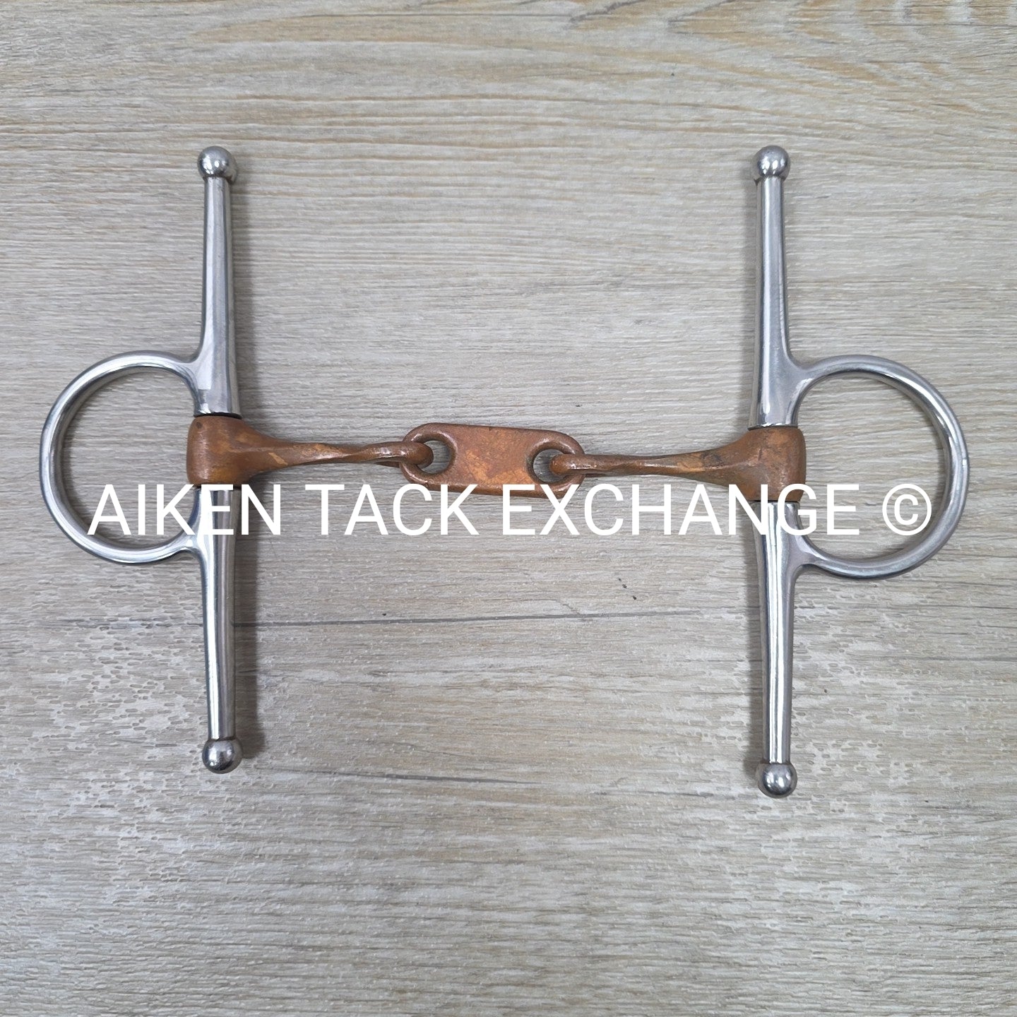 Coronet Copper Twisted Dr. Bristol Full Cheek Bit 5"