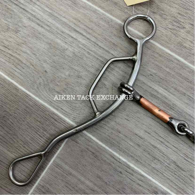 Reinsman 313 Long Shank Copper Single Joint Bit 5"