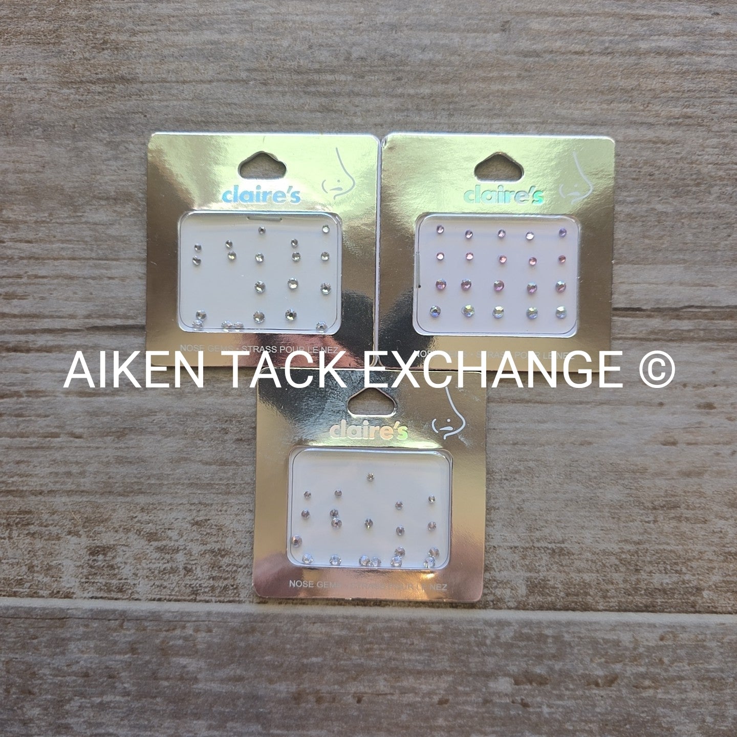 Claire's Nose Gems - 3 Total Sets