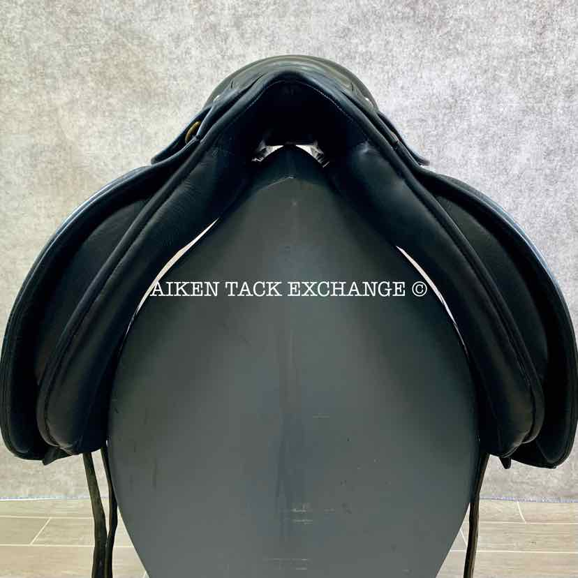 **SOLD** Marcel Toulouse Aachen Dressage Saddle, 17" Seat, Wide Tree, Wool Flocked Panels