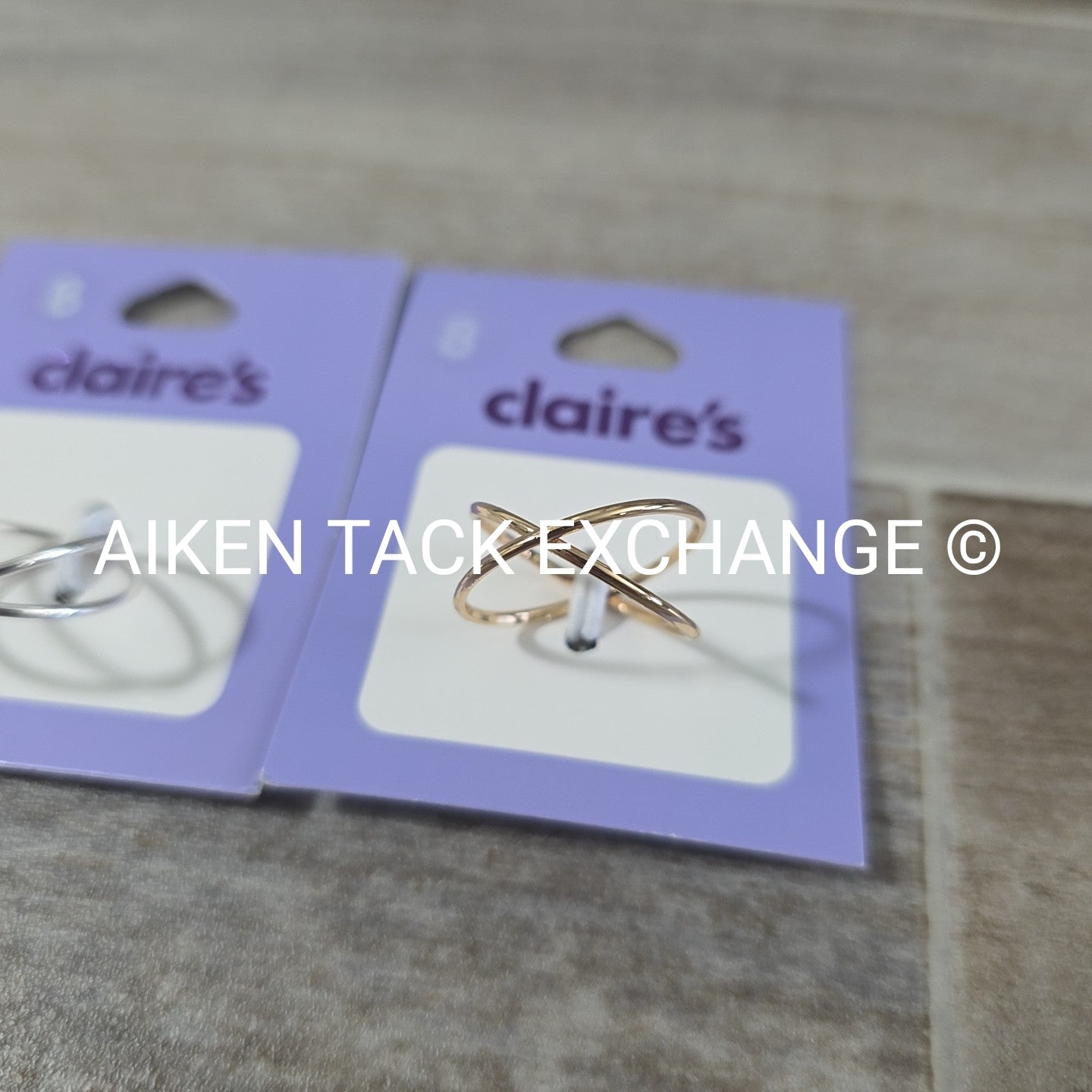 Claire's Rings (2) - Size 8