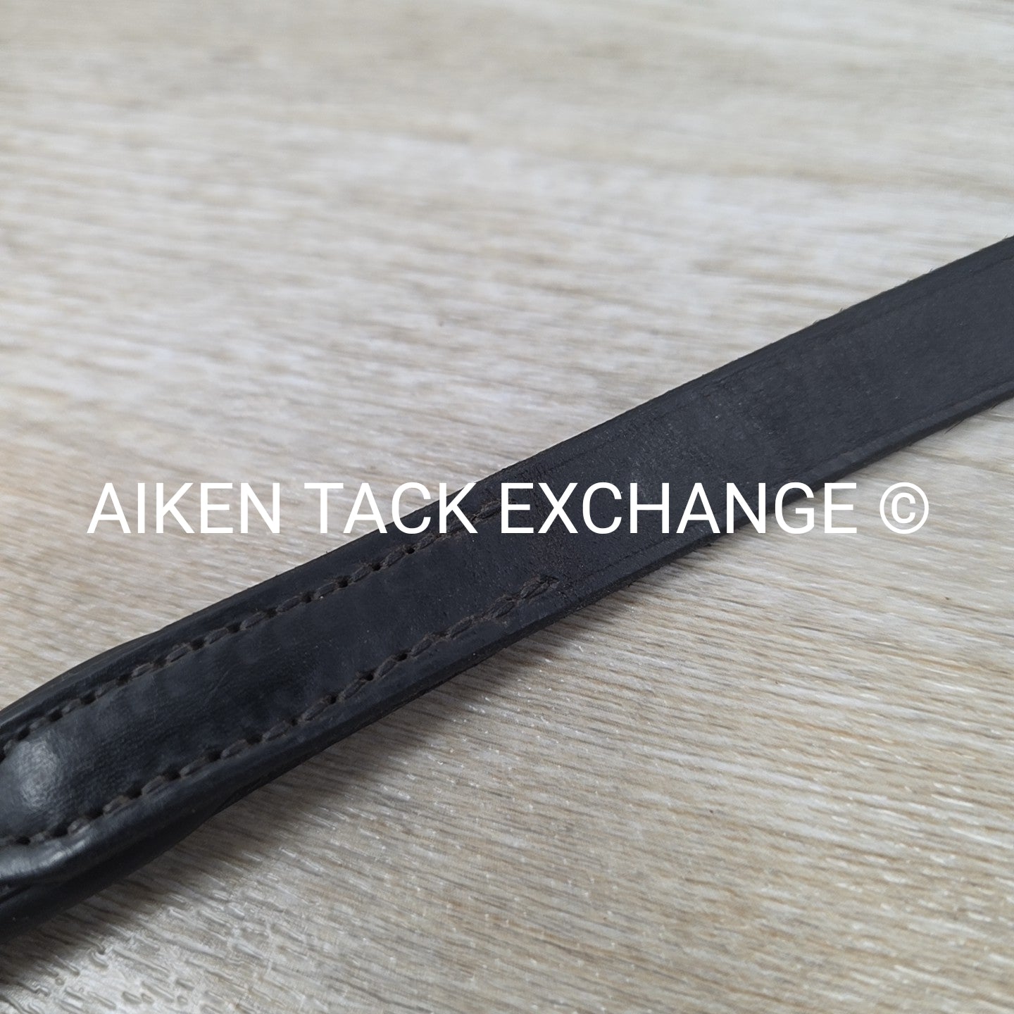 Stubben Rubber Reins, Black, 56"
