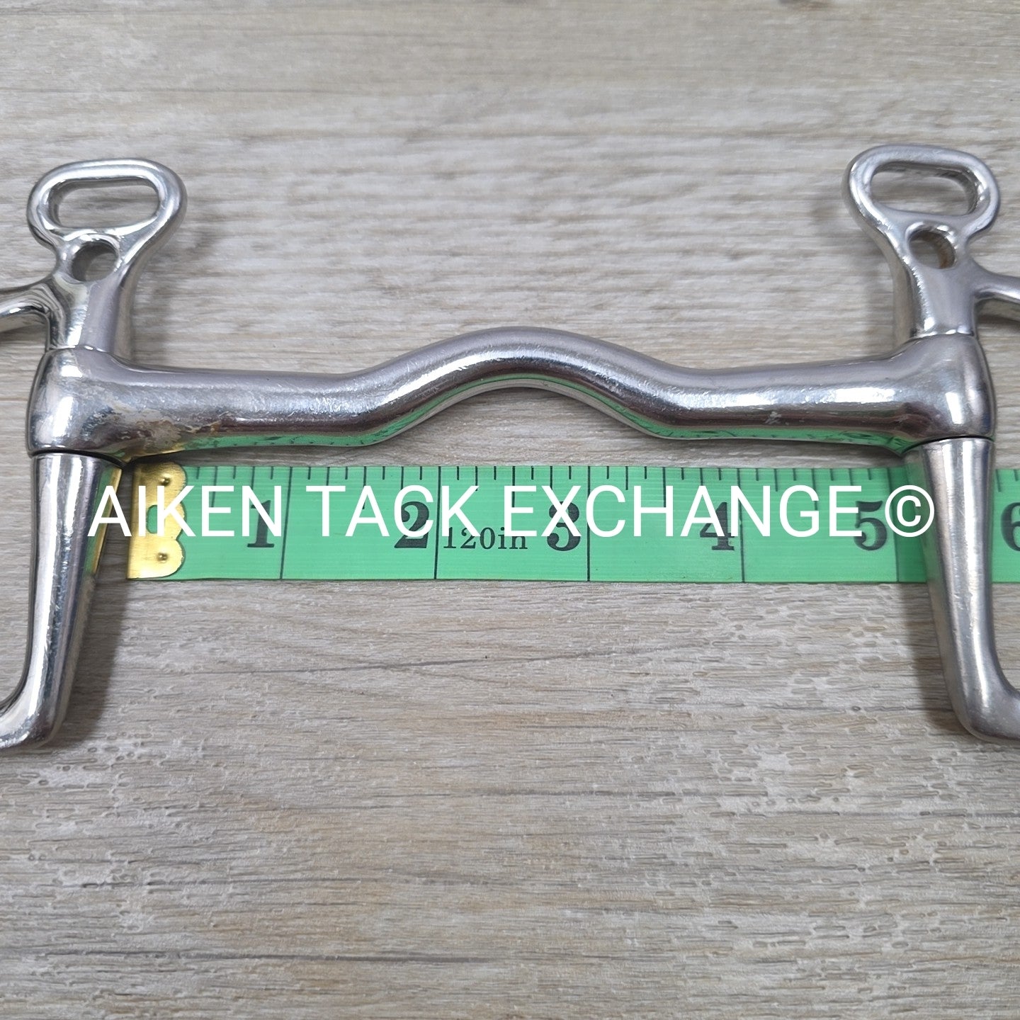 Mullen Mouth Uxeter Kimberwick Bit (No Hooks & Chain) 5"