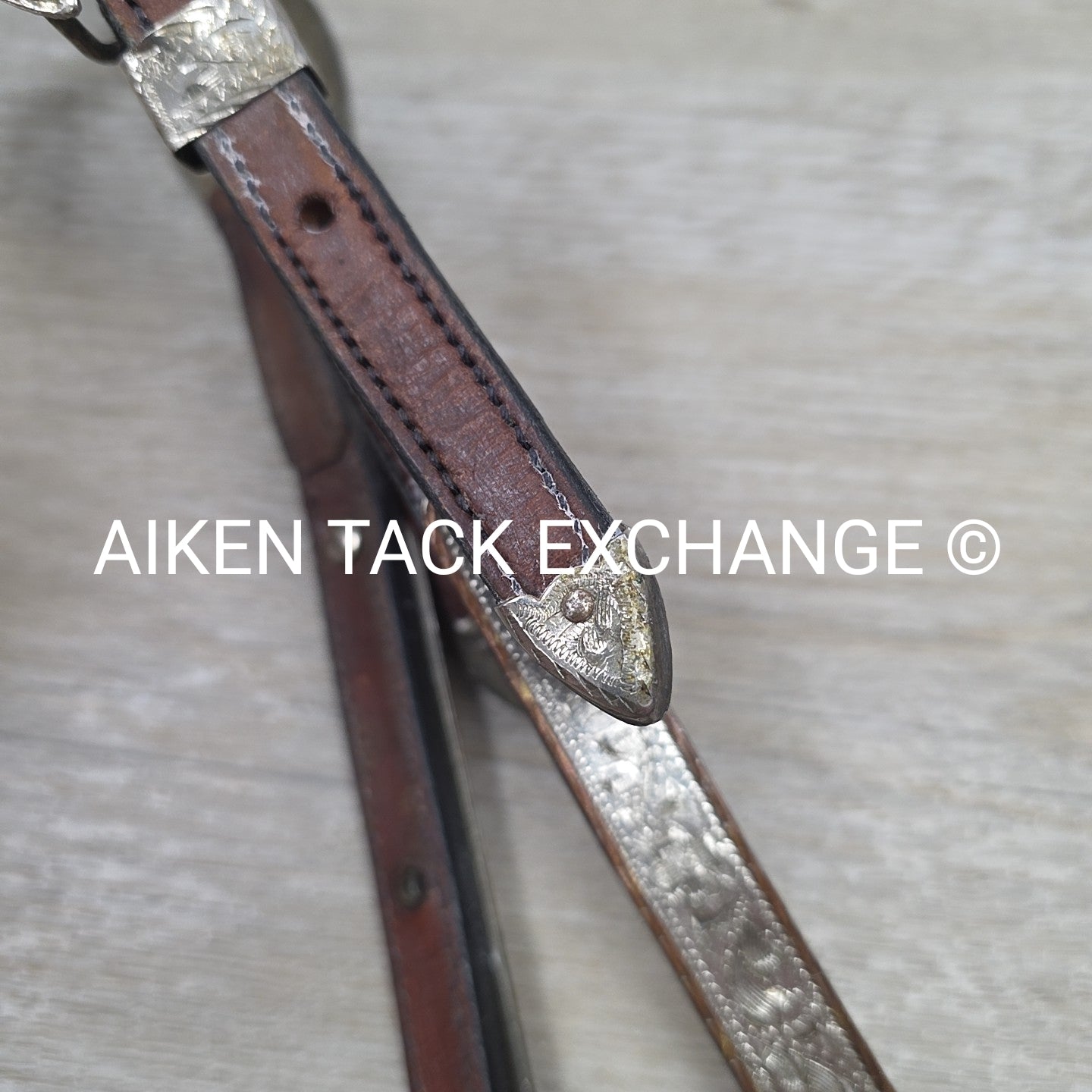 One Ear Headstall, Brown, No Reins