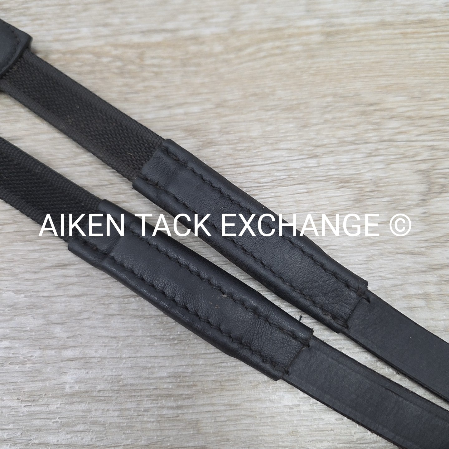 Correct Connect Intermittent Padded Reins, Black, 55"