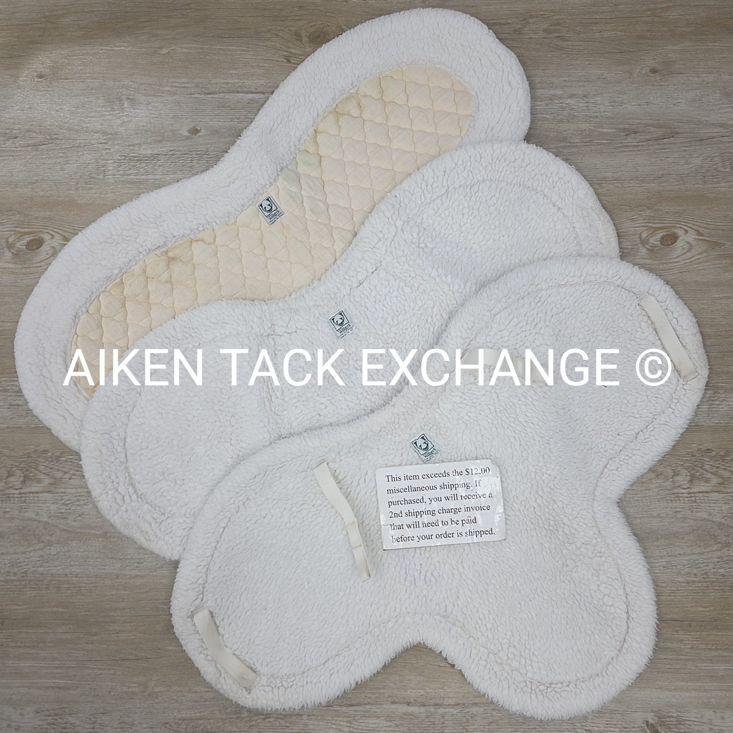 BARGAIN BUNDLE: 2 Wilker's Contour All Purpose Saddle Pads, 1 Wilker's Rear Rise