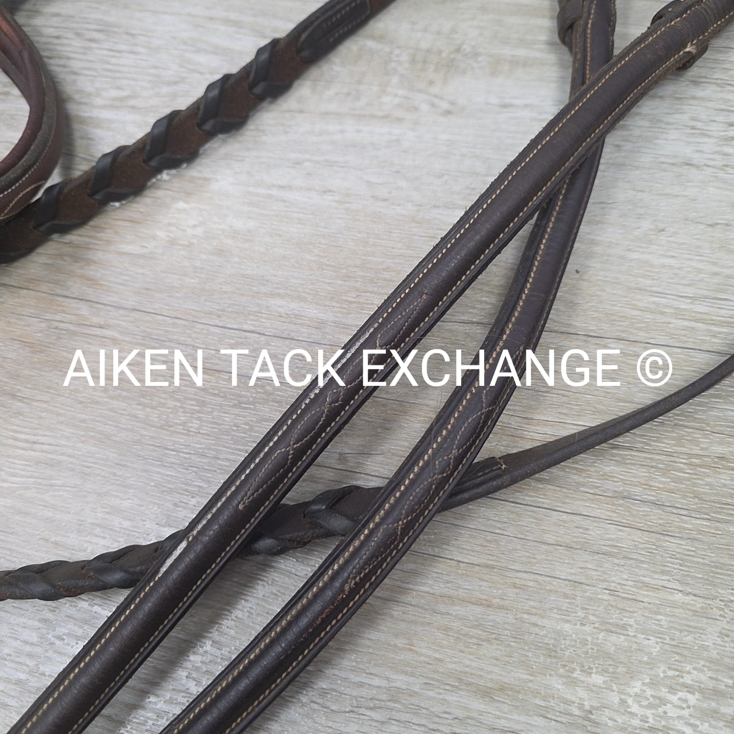BARGAIN BUNDLE: Bridleway Fancy Stitched Bridle Oversize, Plain Raised Bridle Ov